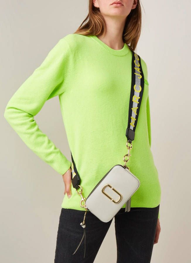 Marc Jacobs The Snapshot crossbodytas van leer Tassenshoponline.be