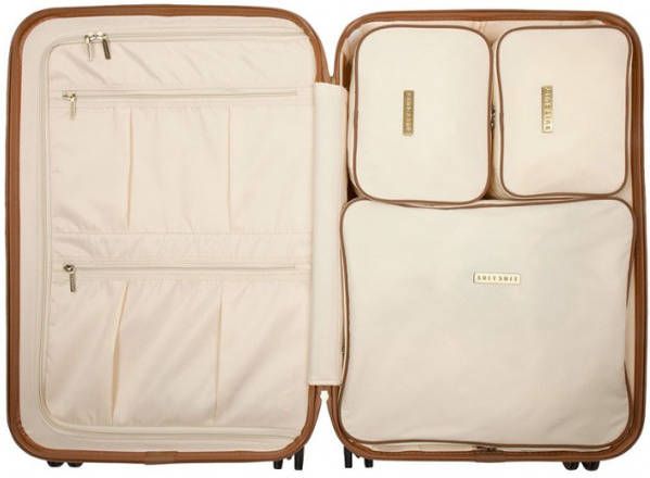 SUITSUIT-Packing Cubes-Fab Packing Cube Set 24 inch-Bruin - Tassenshoponline.be