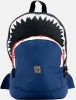 Pick & Pack Dagrugzak Shark Shape Backpack M 13 Inch Blauw online kopen