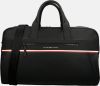 Tommy Hilfiger Zwarte Weekendtas Stripe Duffle online kopen