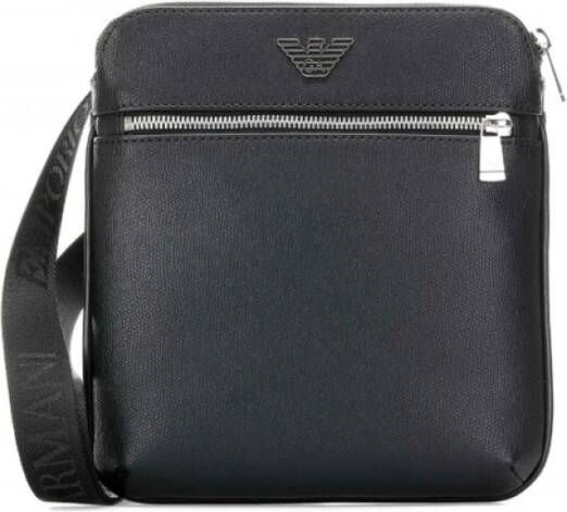 Emporio Armani Small Messenger crossbodytas met logoband