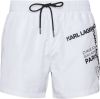 Karl Lagerfeld Swimming trunks , Wit, Heren online kopen