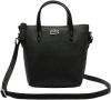Lacoste Ladies XS Shopping Cross Bag black Damestas online kopen