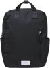 Sandqvist Knut Backpack black with black webbing backpack online kopen