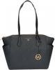 Michael Kors Marilyn Medium Saffiano Leather Tote Bag , Zwart, Dames online kopen