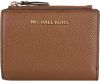 Michael Kors Bi fold portemonnees Jet Set Medium Snap Billfold Bruin online kopen