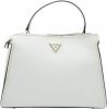 Guess Downtown chic large turnlock satchel online kopen
