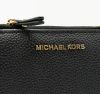 Michael Kors Bi fold portemonnees Jet Set Medium Snap Billfold Zwart online kopen