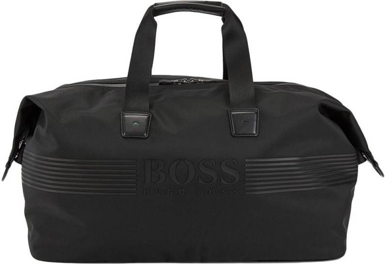 typist Uitbreiden terug Hugo Boss Pixel Holdall Weekendtas black Weekendtas - Tassenshoponline.be