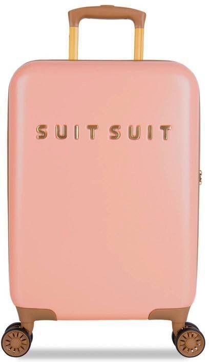 SuitSuit Fab Seventies Handbagage Trolley 55 coral cloud Harde Koffer -  Tassenshoponline.be